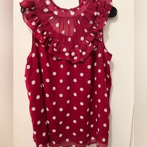 Torrid -Size 00- Polkadot Blouse